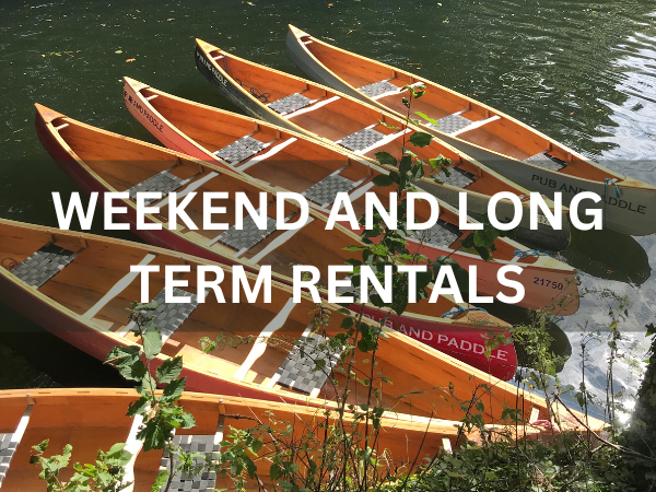 Weekend and Long Term Rentals